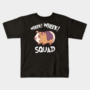 Cute & Funny Wheek Squad Guinea Pig Kids T-Shirt